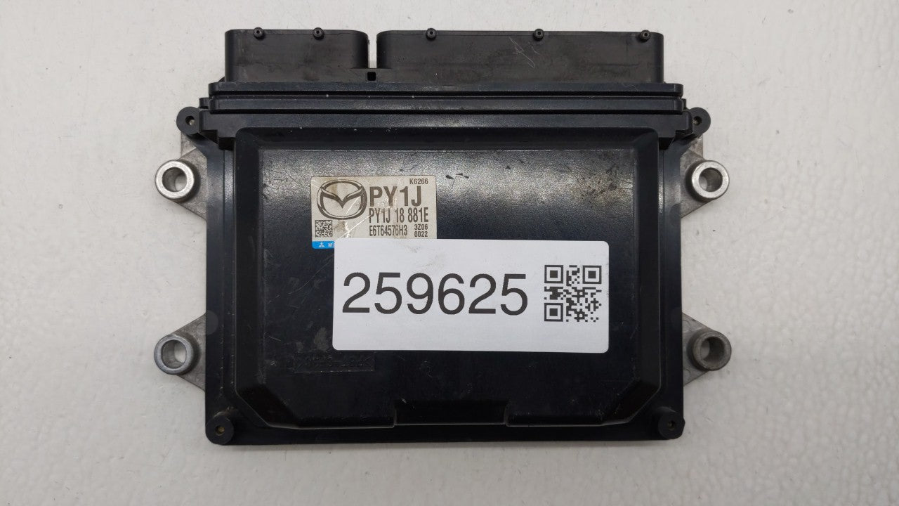 2014 Mazda 6 PCM Engine Computer ECU ECM PCU OEM P/N:PY1J 18 881B PY9S 18 881 Fits OEM Used Auto Parts - Oemusedautoparts1.com