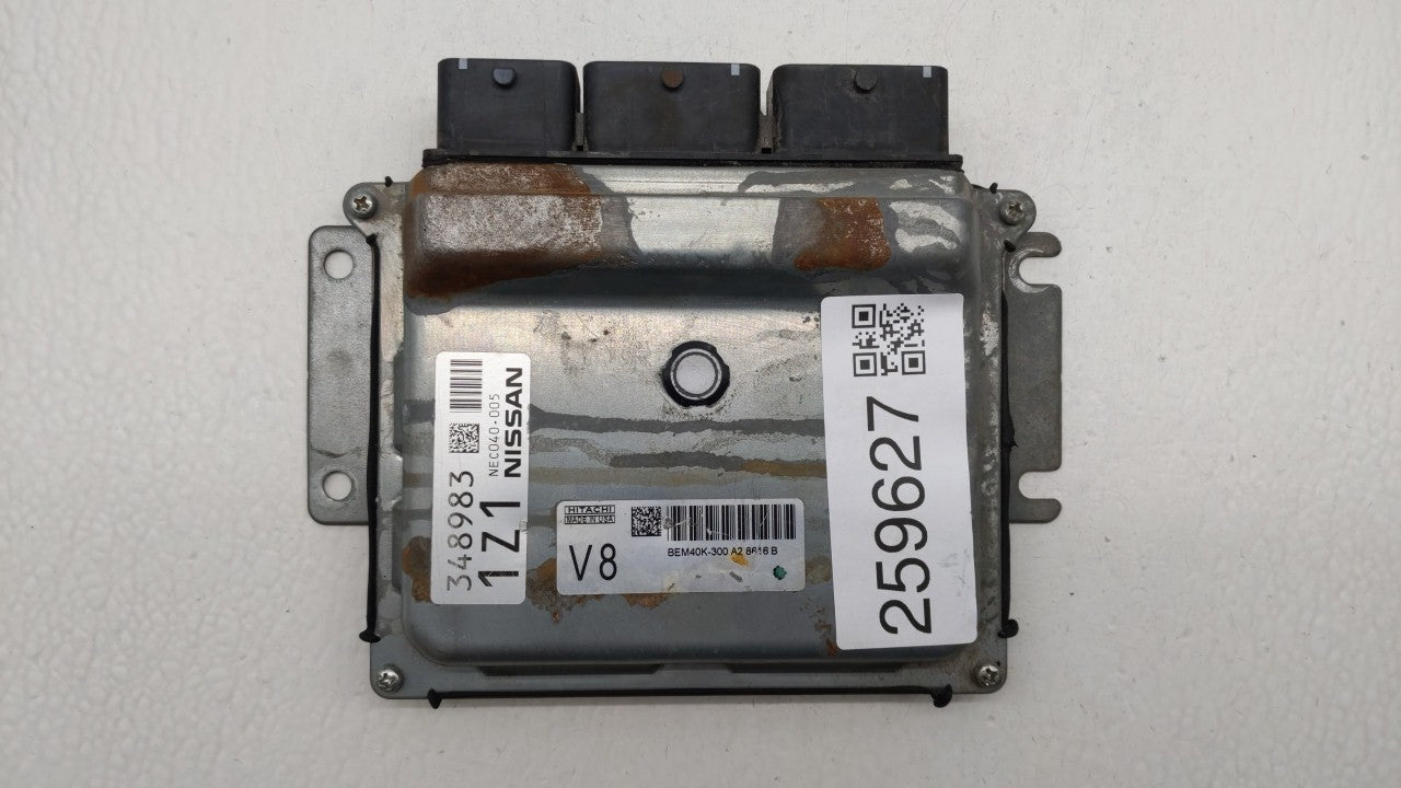 2018 Nissan Altima PCM Engine Computer ECU ECM PCU OEM P/N:BEM40K-300 A2 Fits OEM Used Auto Parts - Oemusedautoparts1.com