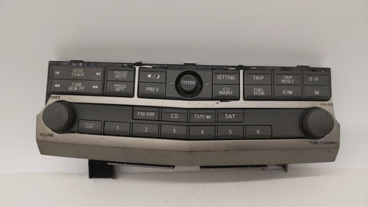 2004-2005 Nissan Maxima Radio Control Panel - Oemusedautoparts1.com