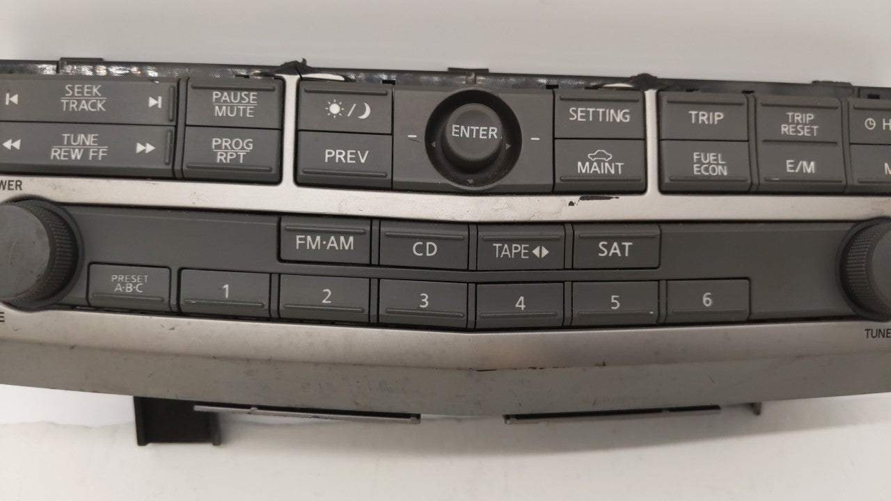 2004-2005 Nissan Maxima Radio Control Panel - Oemusedautoparts1.com
