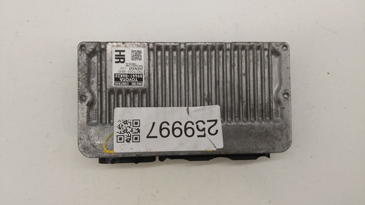 2012-2014 Toyota Camry PCM Engine Computer ECU ECM PCU OEM P/N:89661-06K21 89661-06K22 Fits 2012 2013 2014 OEM Used Auto Parts - Oemusedautoparts1.com