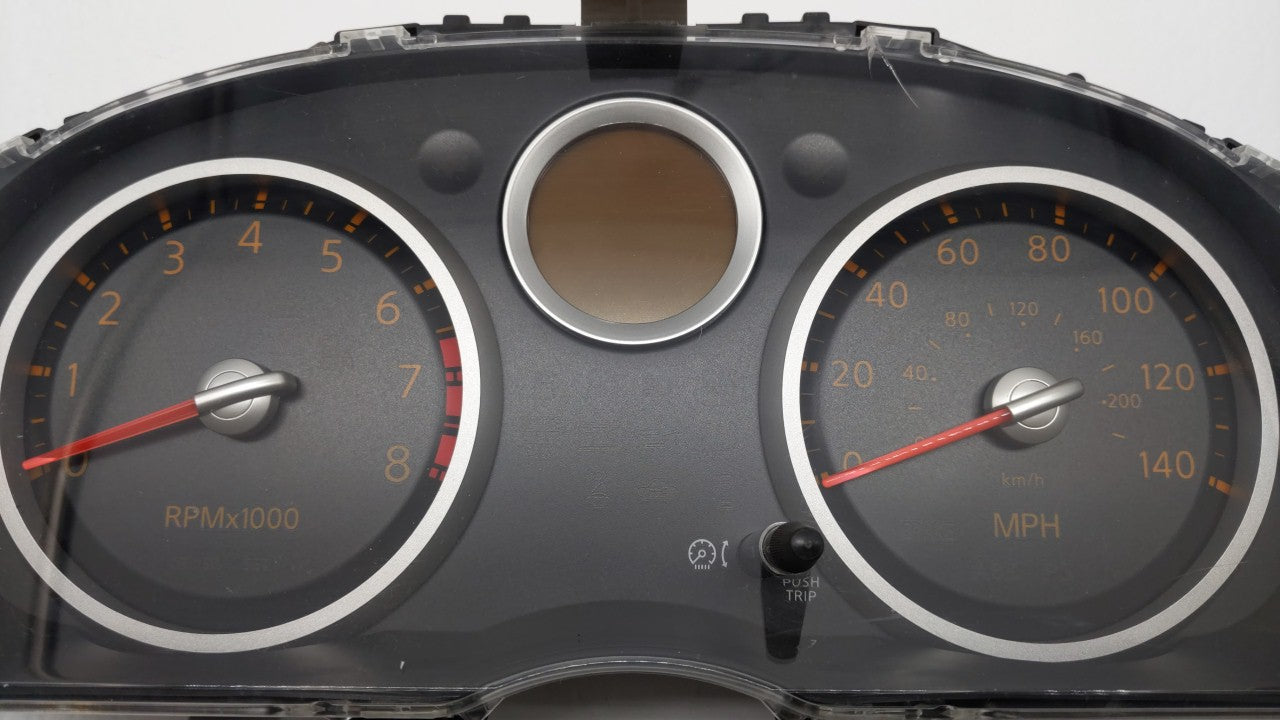 2009 Nissan Sentra Instrument Cluster Speedometer Gauges P/N:24810ZJ80C Fits OEM Used Auto Parts - Oemusedautoparts1.com