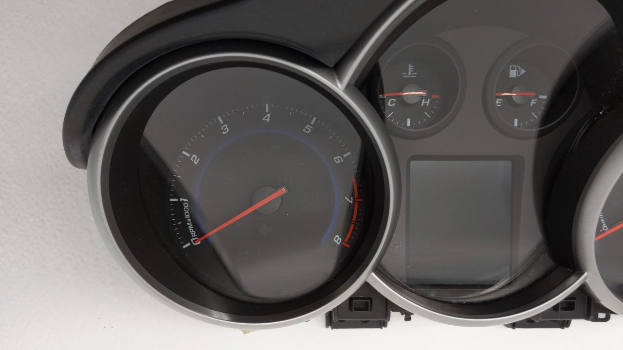 2015 Chevrolet Cruze Instrument Cluster Speedometer Gauges P/N:94560794 Fits OEM Used Auto Parts - Oemusedautoparts1.com