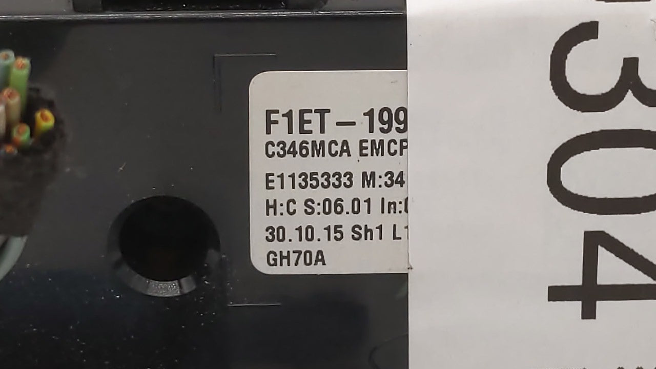 2015-2018 Ford Focus Climate Control Module Temperature AC/Heater Replacement P/N:F1ET-19980-LJ F1ET-19980-JF Fits OEM Used Auto Parts - Oemusedautoparts1.com