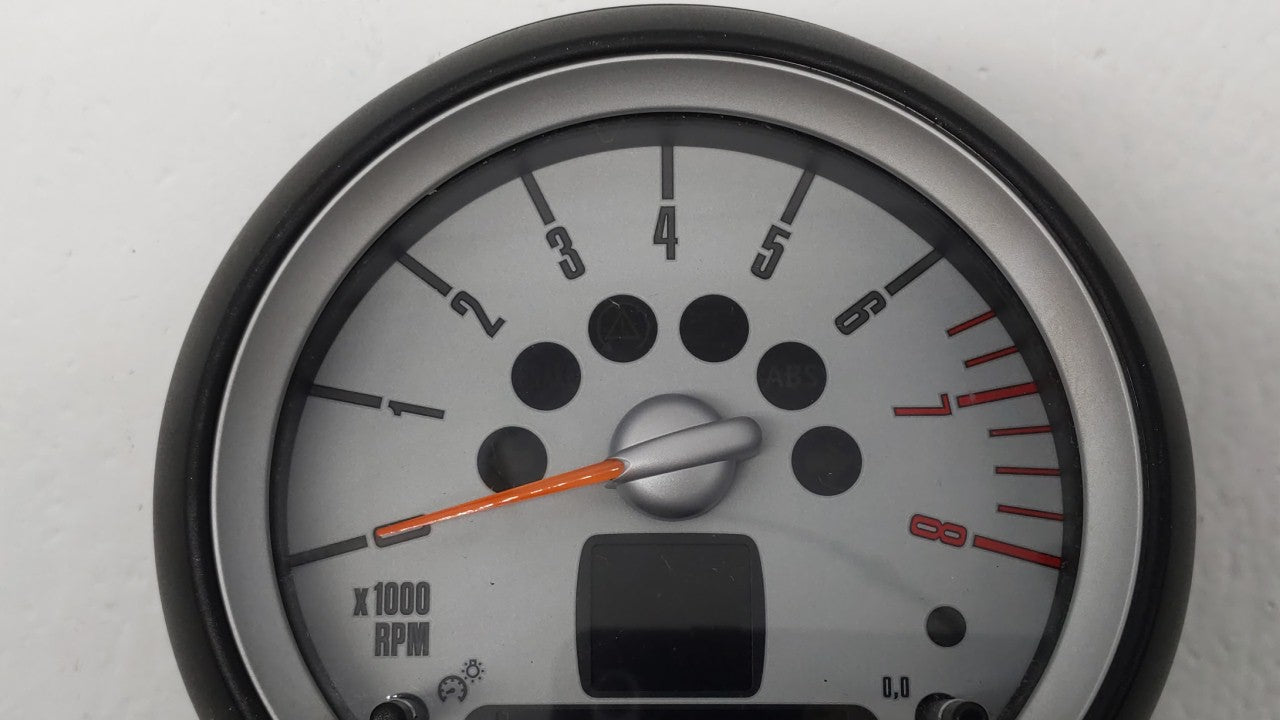 2008-2010 Mini Cooper Instrument Cluster Speedometer Gauges P/N:9 153 404 9 201 405 Fits 2008 2009 2010 OEM Used Auto Parts - Oemusedautoparts1.com