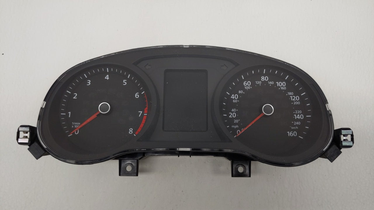 2016 Volkswagen Jetta Instrument Cluster Speedometer Gauges P/N:5C6920955A 5C6920975D Fits 2017 2018 OEM Used Auto Parts - Oemusedautoparts1.com