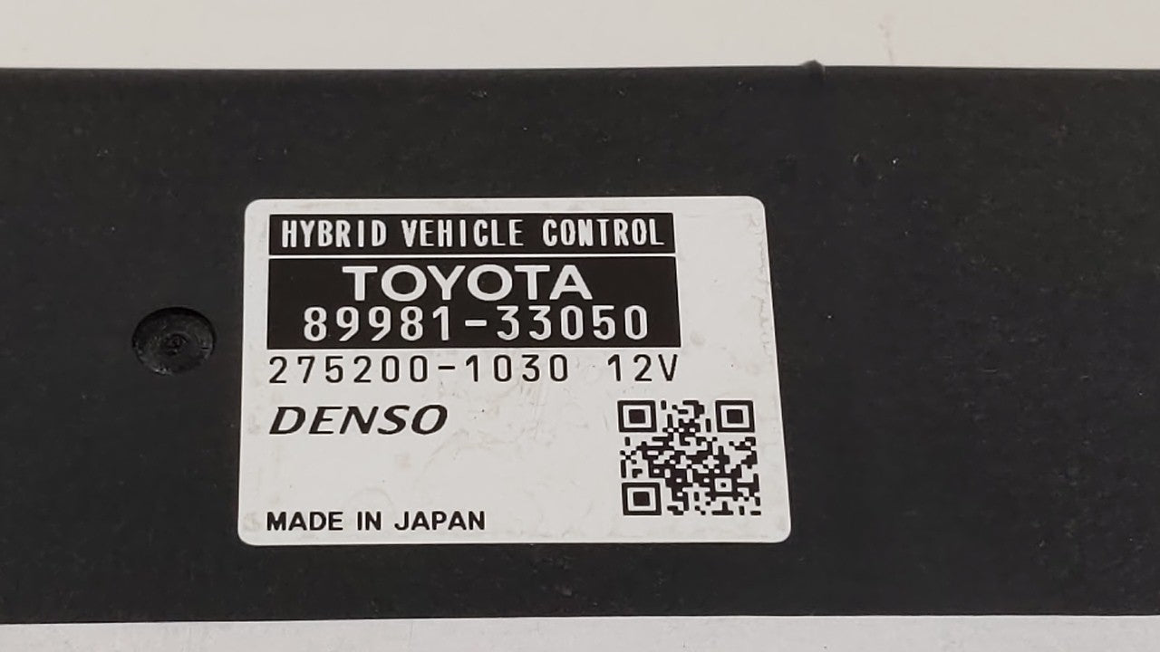 2008-2009 Toyota Camry PCM Engine Computer ECU ECM PCU OEM P/N:89981-33050 Fits 2008 2009 OEM Used Auto Parts - Oemusedautoparts1.com