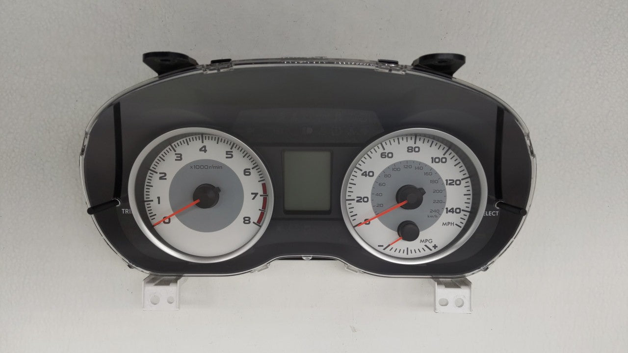 2014 Subaru Impreza Instrument Cluster Speedometer Gauges P/N:85012FJ510 Fits OEM Used Auto Parts - Oemusedautoparts1.com