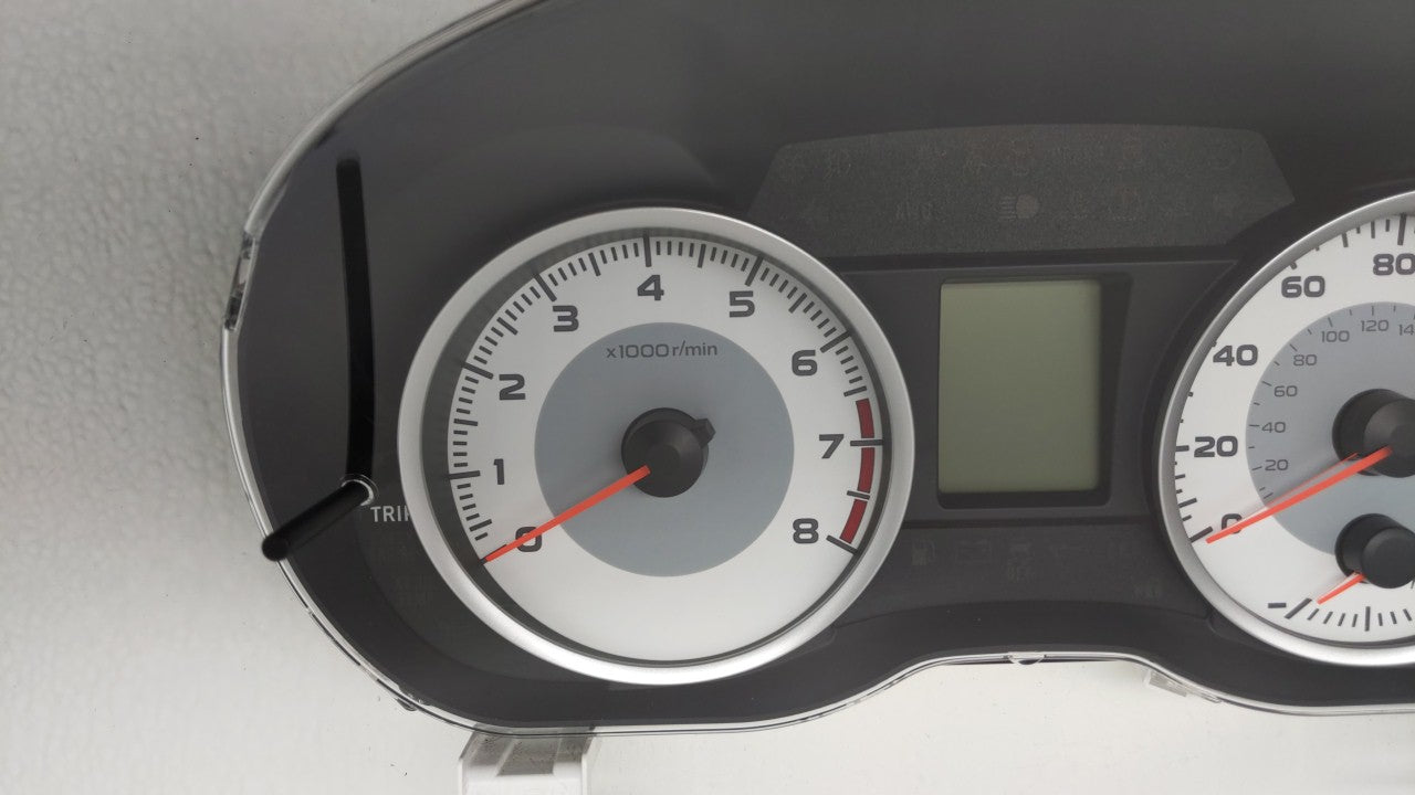 2014 Subaru Impreza Instrument Cluster Speedometer Gauges P/N:85012FJ510 Fits OEM Used Auto Parts - Oemusedautoparts1.com