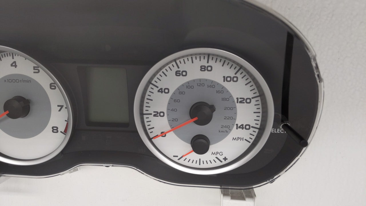 2014 Subaru Impreza Instrument Cluster Speedometer Gauges P/N:85012FJ510 Fits OEM Used Auto Parts - Oemusedautoparts1.com