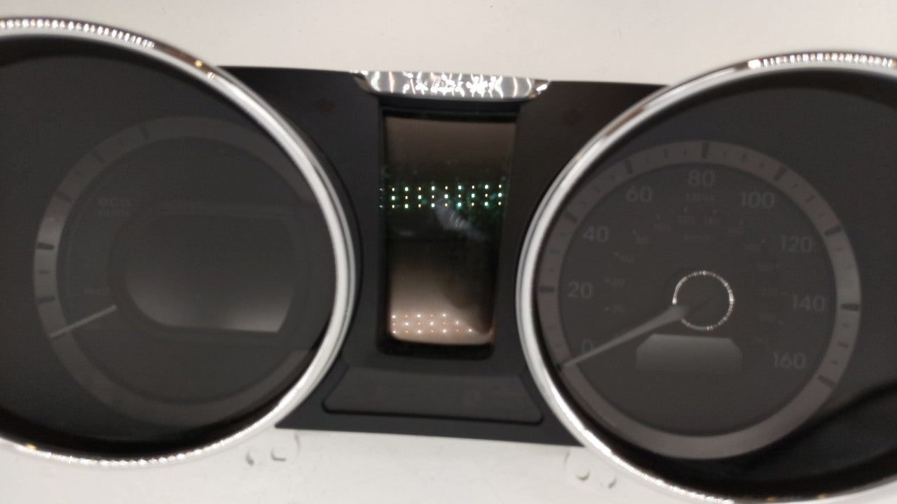 2011-2015 Hyundai Sonata Instrument Cluster Speedometer Gauges P/N:94001-4R002 94001-4R000 Fits 2011 2012 2013 2014 2015 OEM Used Auto Parts - Oemusedautoparts1.com