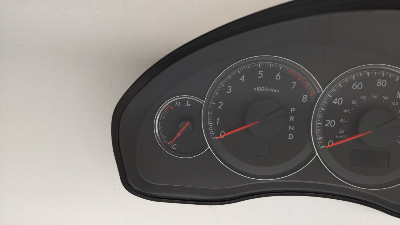 2009 Subaru Legacy Instrument Cluster Speedometer Gauges P/N:85014AG66B Fits OEM Used Auto Parts - Oemusedautoparts1.com