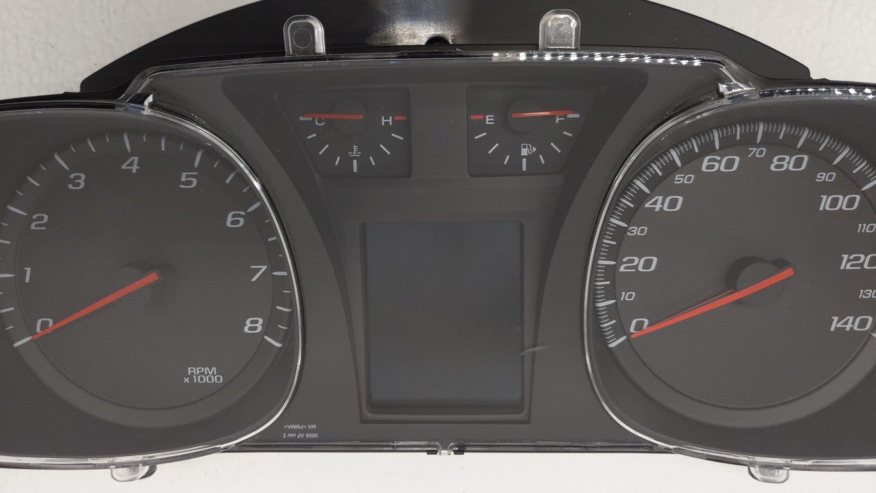 2013-2016 Chevrolet Equinox Instrument Cluster Speedometer Gauges P/N:23265862 84424074 Fits 2013 2014 2015 2016 OEM Used Auto Parts - Oemusedautoparts1.com