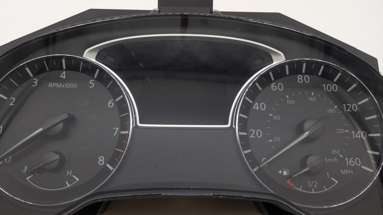 2017 Nissan Pathfinder Instrument Cluster Speedometer Gauges P/N:24810 9PJ0A Fits OEM Used Auto Parts - Oemusedautoparts1.com