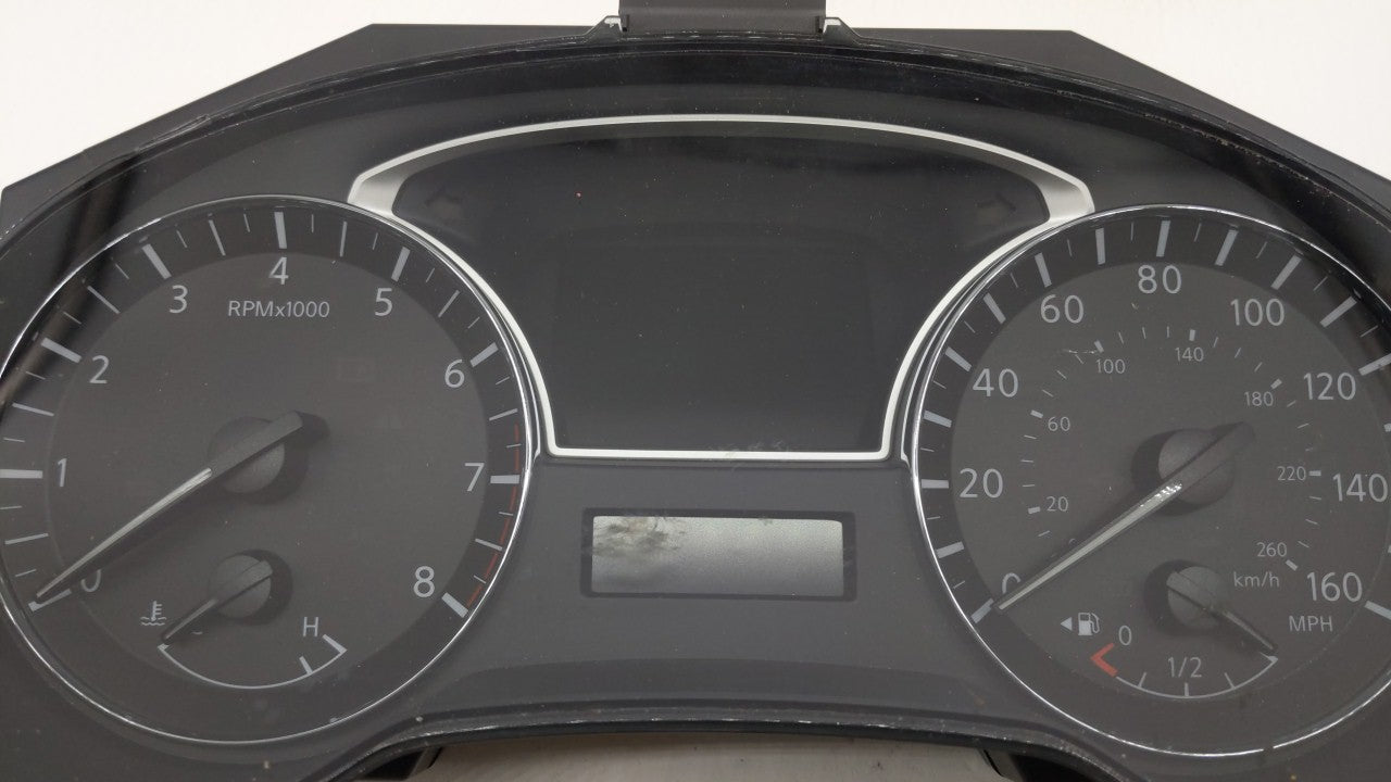 2015 Nissan Altima Instrument Cluster Speedometer Gauges P/N:24810 9HP0A B4 24810 9HP0A Fits OEM Used Auto Parts - Oemusedautoparts1.com