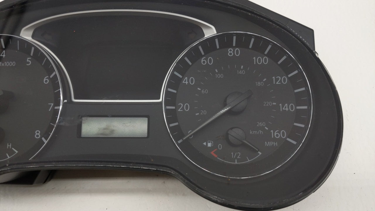 2015 Nissan Altima Instrument Cluster Speedometer Gauges P/N:24810 9HP0A B4 24810 9HP0A Fits OEM Used Auto Parts - Oemusedautoparts1.com