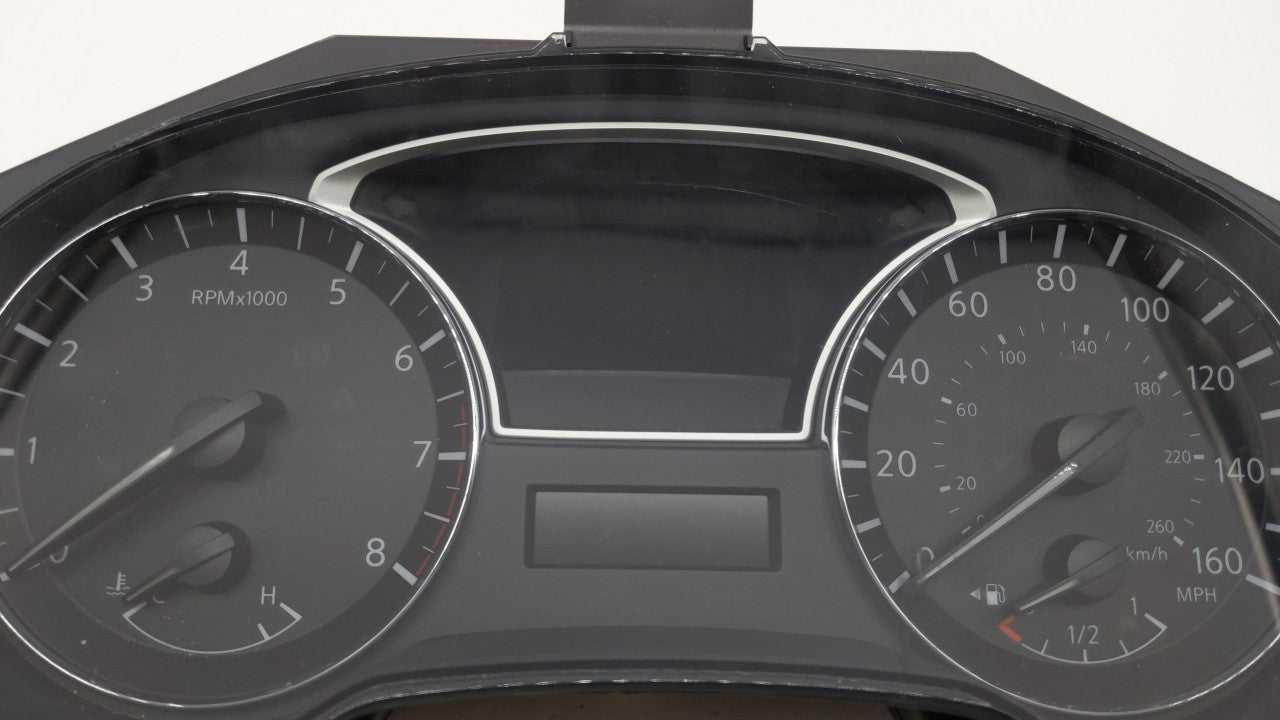 2013 Nissan Altima Instrument Cluster Speedometer Gauges P/N:24810 3TA0D 24810 3TA0C Fits OEM Used Auto Parts - Oemusedautoparts1.com