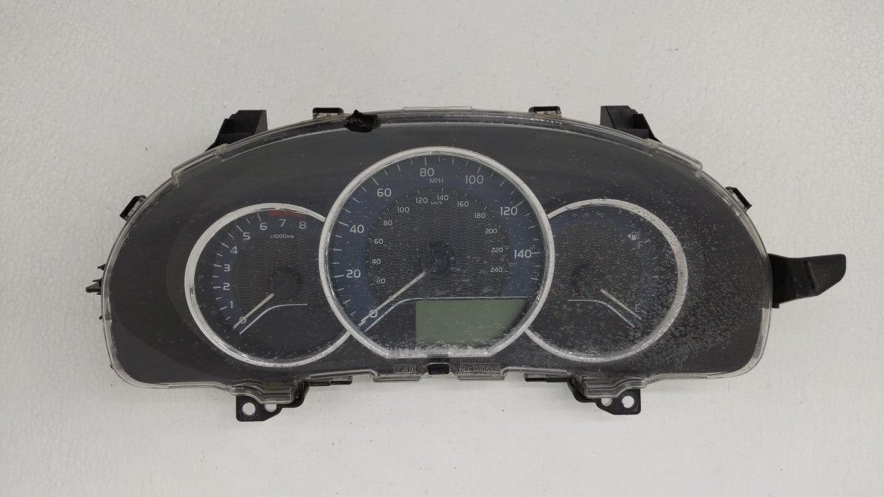 2014-2016 Toyota Corolla Instrument Cluster Speedometer Gauges P/N:83800-0ZX10 Fits 2014 2015 2016 OEM Used Auto Parts - Oemusedautoparts1.com