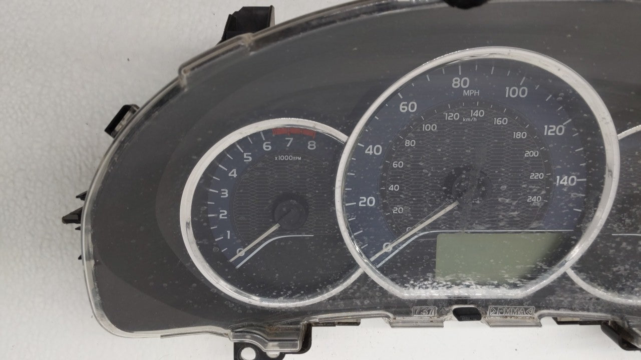 2014-2016 Toyota Corolla Instrument Cluster Speedometer Gauges P/N:83800-0ZX10 Fits 2014 2015 2016 OEM Used Auto Parts - Oemusedautoparts1.com