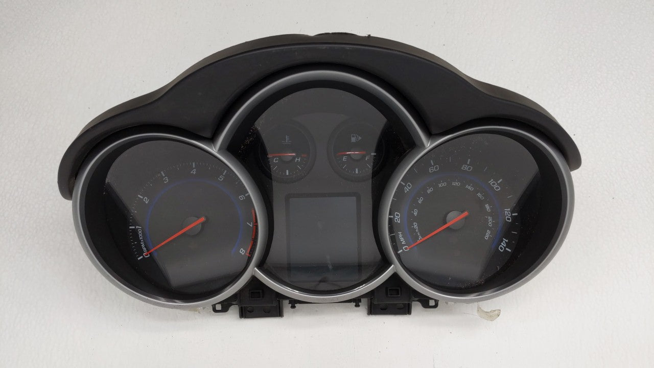 2011 Chevrolet Cruze Instrument Cluster Speedometer Gauges P/N:95235824 811511914 Fits OEM Used Auto Parts - Oemusedautoparts1.com