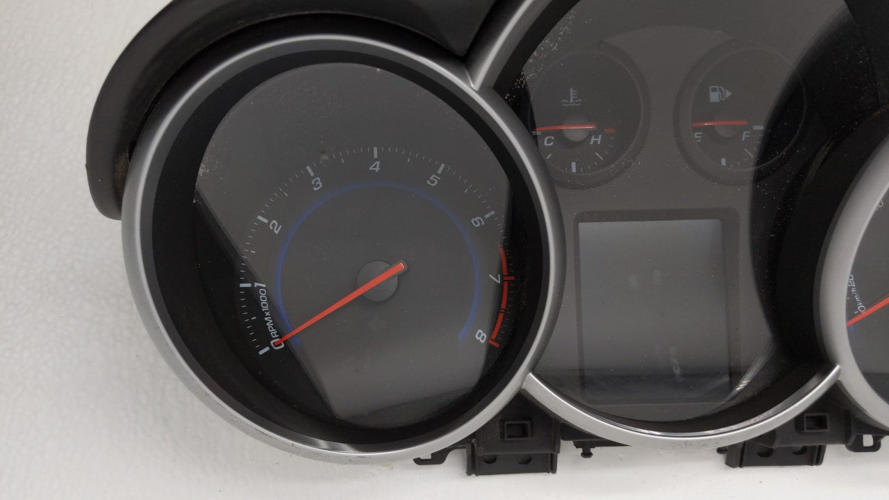 2011 Chevrolet Cruze Instrument Cluster Speedometer Gauges P/N:95235824 811511914 Fits OEM Used Auto Parts - Oemusedautoparts1.com