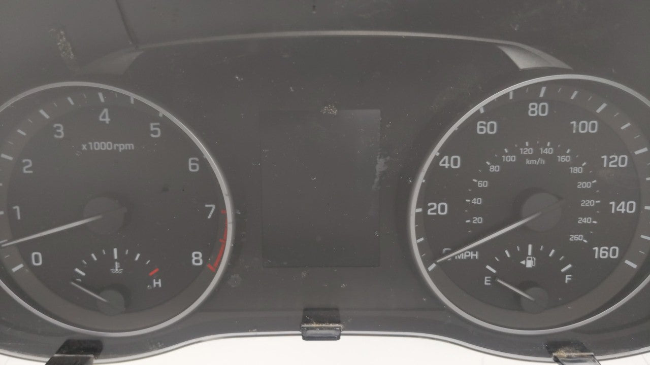 2017-2018 Hyundai Elantra Instrument Cluster Speedometer Gauges P/N:94001-F3011 94001-F3010 Fits 2017 2018 OEM Used Auto Parts - Oemusedautoparts1.com