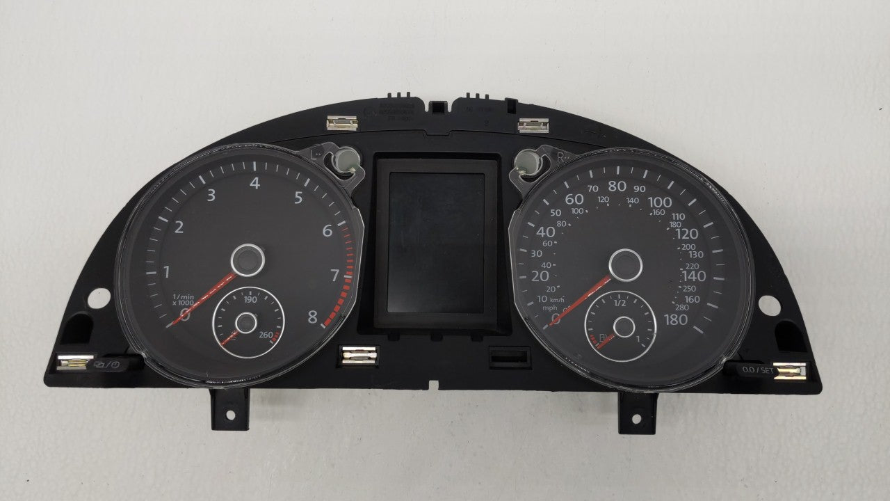 2016 Volkswagen Cc Instrument Cluster Speedometer Gauges P/N:3C8 920 971L 3C8920971L Fits OEM Used Auto Parts - Oemusedautoparts1.com