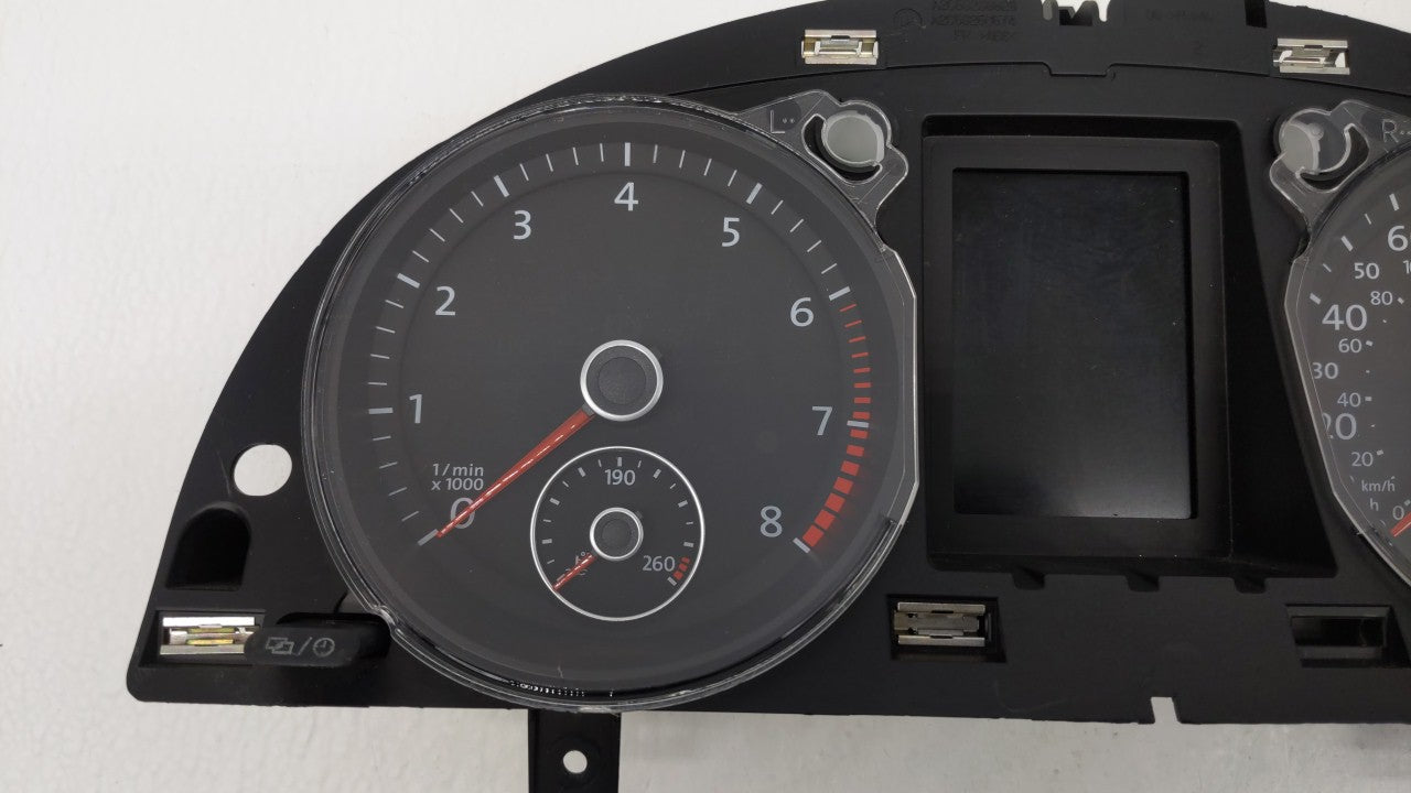 2016 Volkswagen Cc Instrument Cluster Speedometer Gauges P/N:3C8 920 971L 3C8920971L Fits OEM Used Auto Parts - Oemusedautoparts1.com