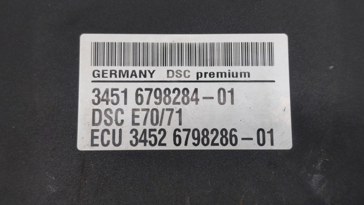 2007-2013 Bmw X5 ABS Pump Control Module Replacement P/N:6854702-01 6780126 Fits 2007 2008 2009 2010 2011 2012 2013 2014 OEM Used Auto Parts - Oemusedautoparts1.com