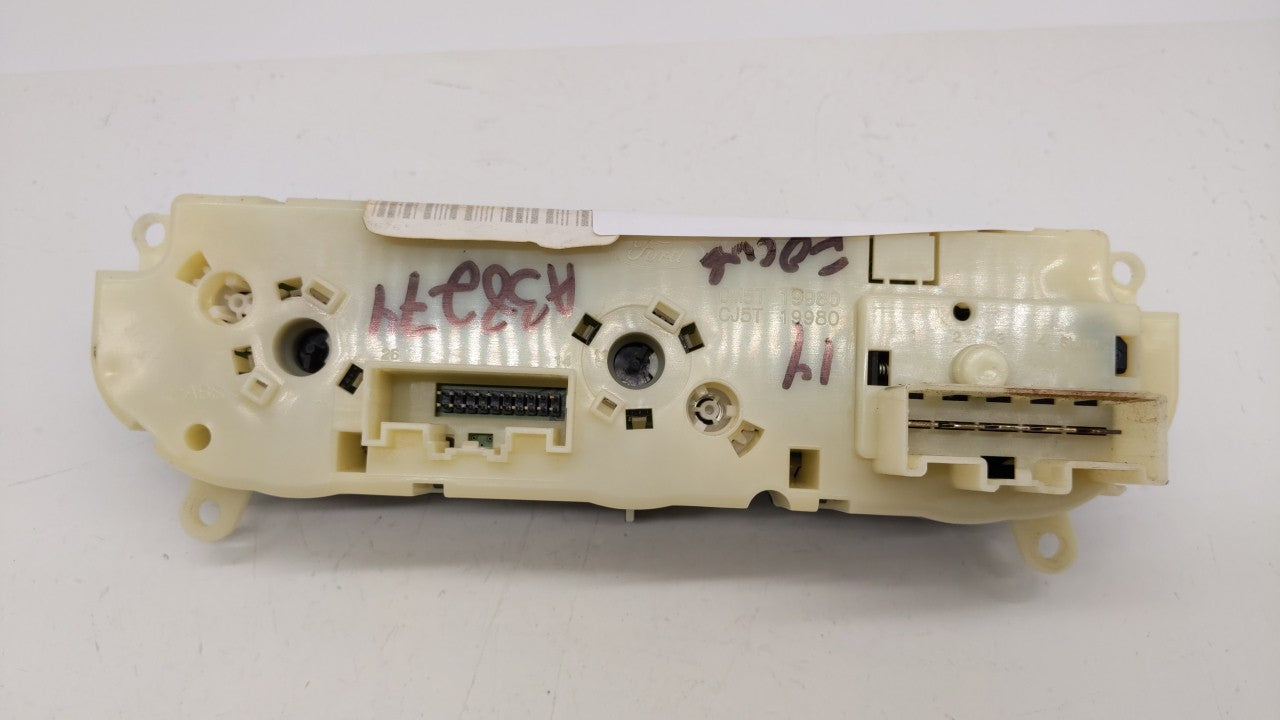 2013-2014 Ford Focus Climate Control Module Temperature AC/Heater Replacement P/N:CM5T-19980-AE CM5T-19980-AF Fits 2013 2014 OEM Used Auto Parts - Oemusedautoparts1.com