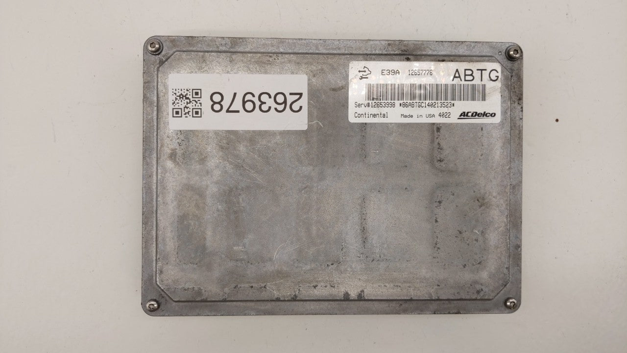 2013-2016 Cadillac Srx PCM Engine Computer ECU ECM PCU OEM P/N:12663374 12644446 Fits 2013 2014 2015 2016 OEM Used Auto Parts - Oemusedautoparts1.com