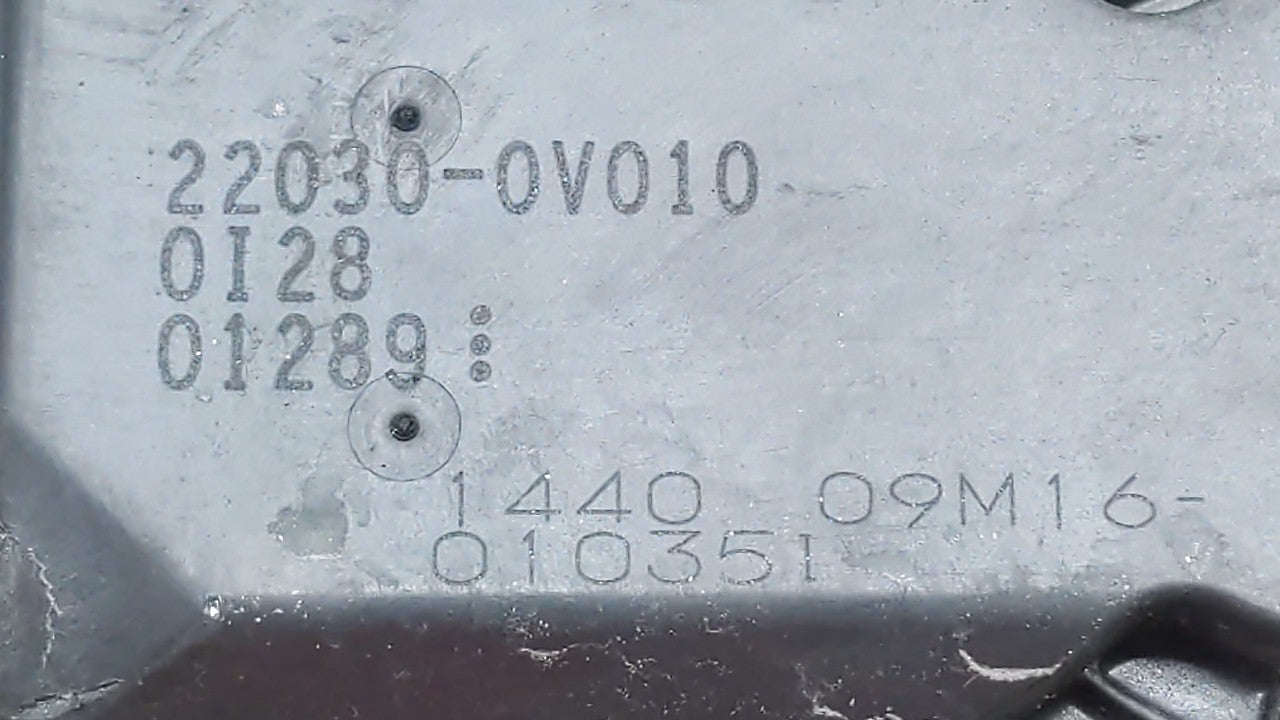 2010-2017 Toyota Camry Throttle Body P/N:22030-0V010 22030-36010 Fits 2009 2010 2011 2012 2013 2014 2015 2016 2017 2018 OEM Used Auto Parts - Oemusedautoparts1.com