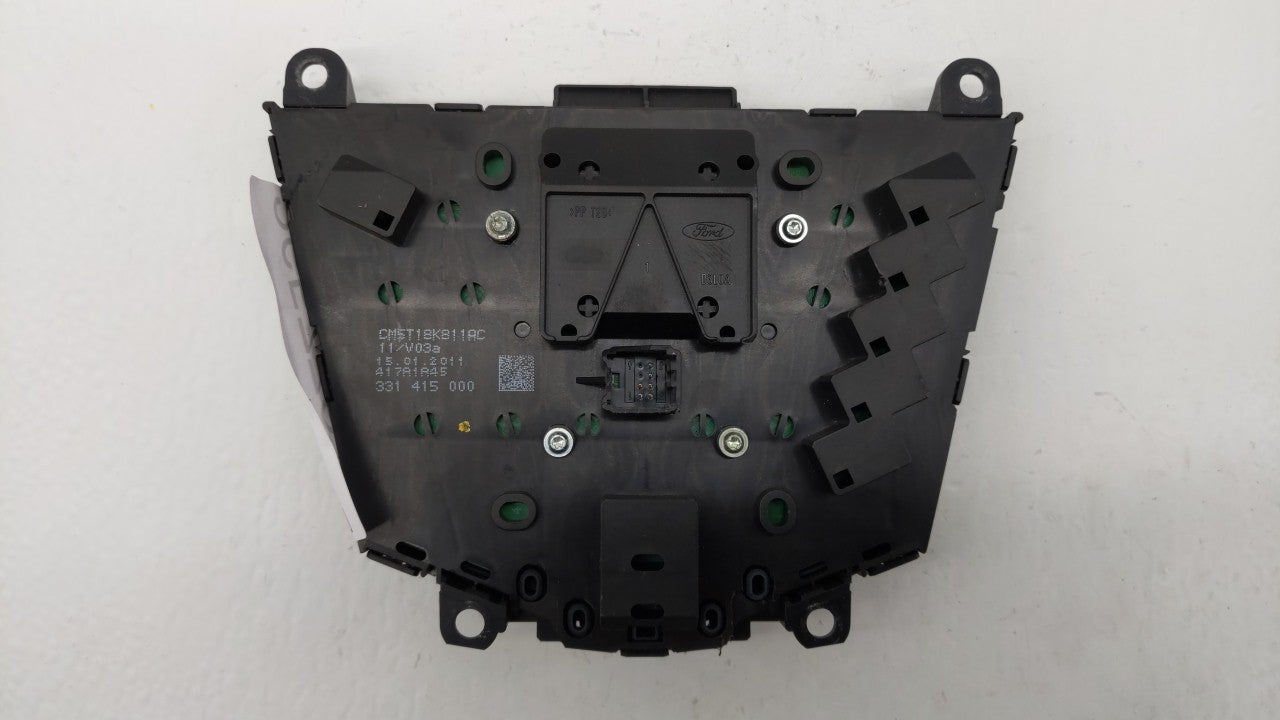 2012-2013 Ford Focus Radio Control Panel - Oemusedautoparts1.com