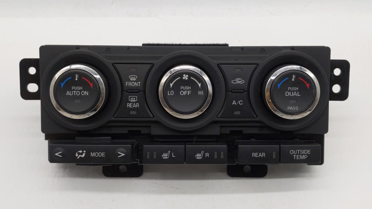 2010-2014 Mazda Cx-9 Climate Control Module Temperature AC/Heater Replacement P/N:TE70-61-190 Fits 2010 2011 2012 2013 2014 OEM Used Auto Parts - Oemusedautoparts1.com