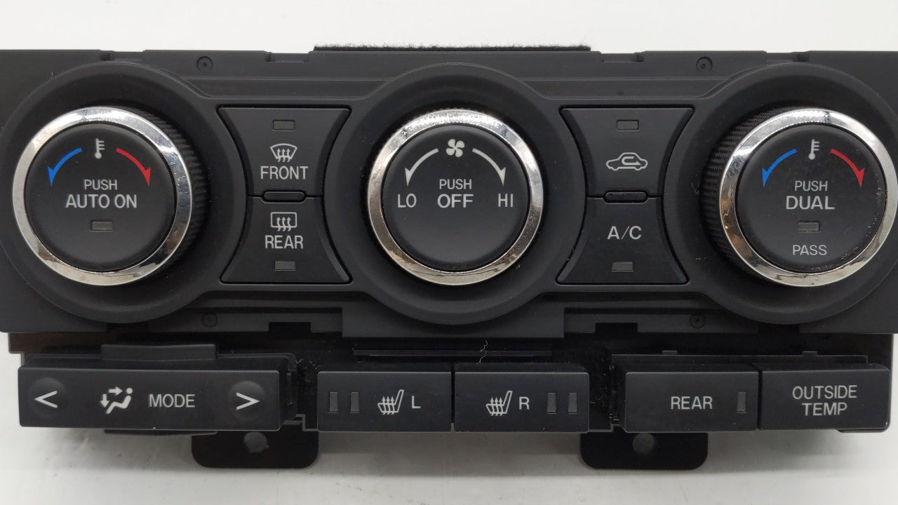 2010-2014 Mazda Cx-9 Climate Control Module Temperature AC/Heater Replacement P/N:TE70-61-190 Fits 2010 2011 2012 2013 2014 OEM Used Auto Parts - Oemusedautoparts1.com