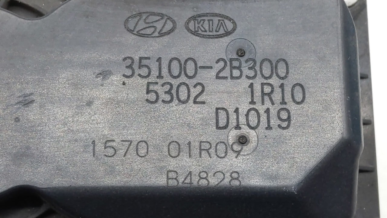 2012-2019 Kia Soul Throttle Body P/N:5302-1S02 35100-2B300 Fits 2012 2013 2014 2015 2016 2017 2018 2019 OEM Used Auto Parts - Oemusedautoparts1.com