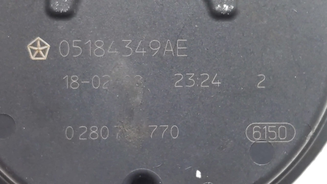 2011-2018 Chrysler 300 Throttle Body P/N:05184349AF 05184349AD Fits 2011 2012 2013 2014 2015 2016 2017 2018 2019 OEM Used Auto Parts - Oemusedautoparts1.com
