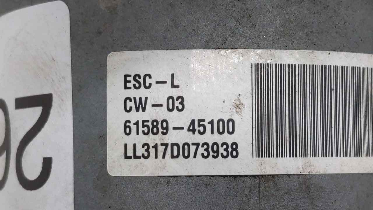 2018-2019 Hyundai Sonata ABS Pump Control Module Replacement P/N:C2589-30520 58920-C2210 Fits 2018 2019 OEM Used Auto Parts - Oemusedautoparts1.com