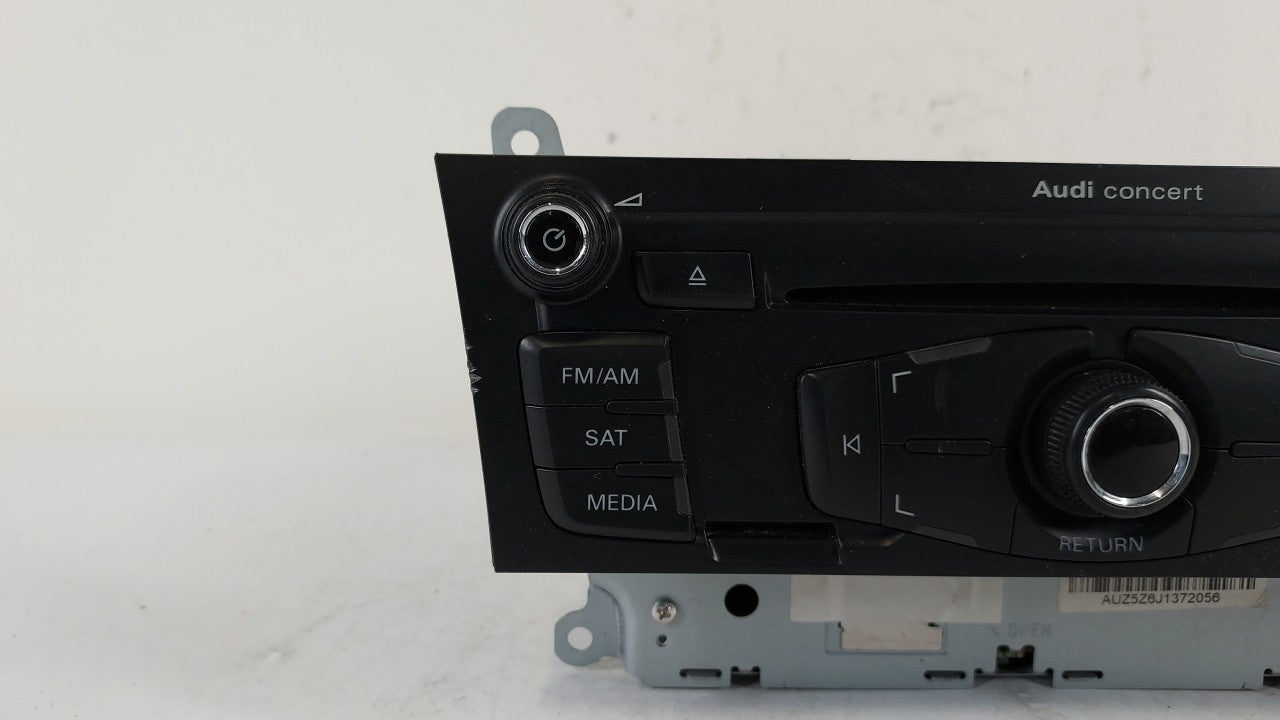 2010-2012 Audi A4 Quattro Radio AM FM Cd Player Receiver Replacement P/N:8T1 035 186 R 4G0035082C Fits OEM Used Auto Parts - Oemusedautoparts1.com