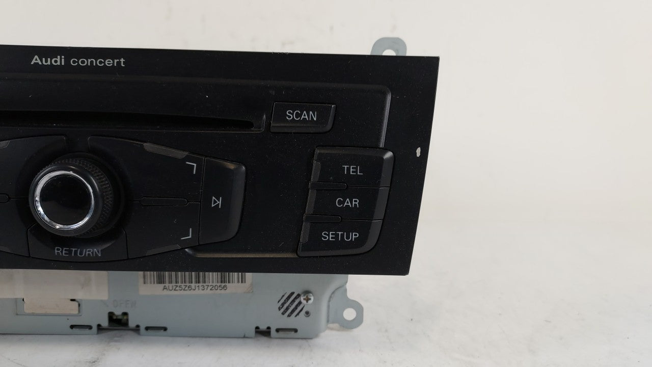 2010-2012 Audi A4 Quattro Radio AM FM Cd Player Receiver Replacement P/N:8T1 035 186 R 4G0035082C Fits OEM Used Auto Parts - Oemusedautoparts1.com