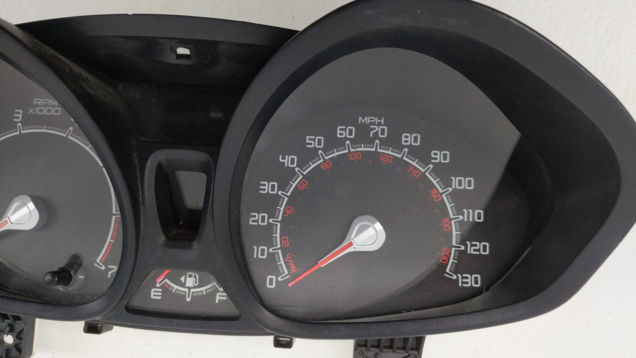 2011 Ford Fiesta Instrument Cluster Speedometer Gauges P/N:AE8T-10849-EA AE8T-10849-EB Fits OEM Used Auto Parts - Oemusedautoparts1.com