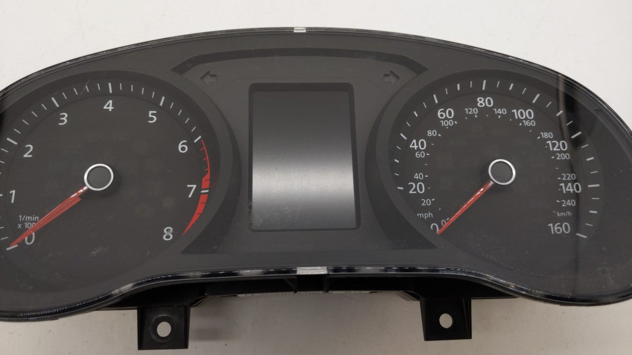 2017 Volkswagen Jetta Instrument Cluster Speedometer Gauges P/N:5C6920956A 5C6920955A Fits 2016 2018 OEM Used Auto Parts - Oemusedautoparts1.com