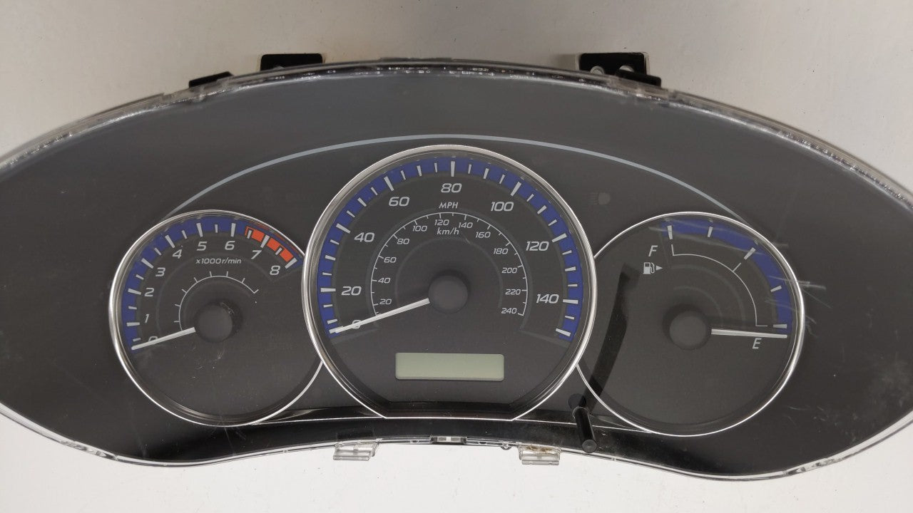 2012-2013 Subaru Forester Instrument Cluster Speedometer Gauges P/N:85003SC740 85003SC730 Fits 2012 2013 OEM Used Auto Parts - Oemusedautoparts1.com