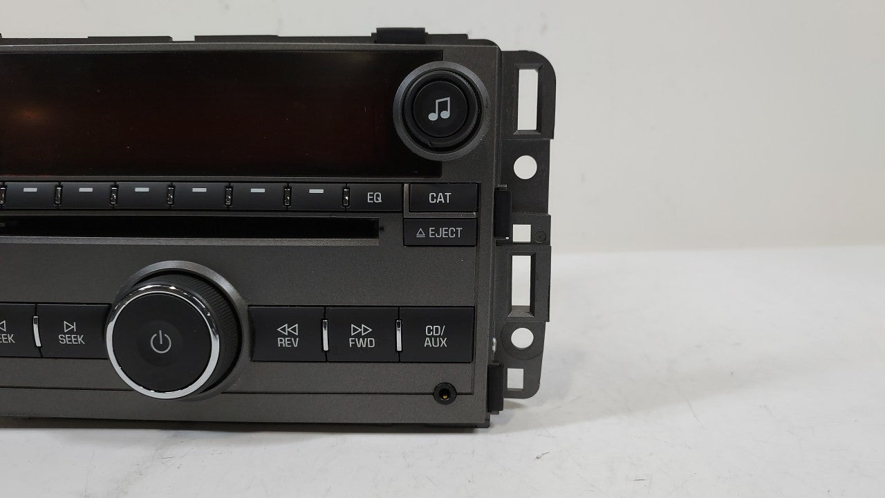 2008 Saturn Vue Radio AM FM Cd Player Receiver Replacement P/N:25866724 25956992 Fits OEM Used Auto Parts - Oemusedautoparts1.com