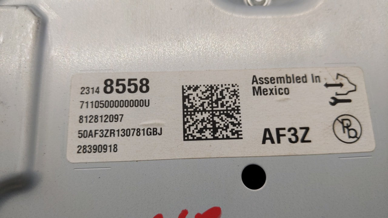 2013 Cadillac Xts Instrument Cluster Speedometer Gauges P/N:23148558 23124999 Fits OEM Used Auto Parts - Oemusedautoparts1.com