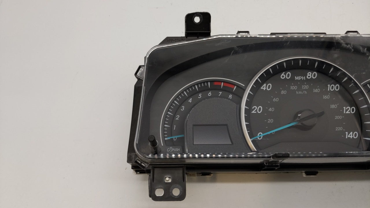 2013-2014 Toyota Camry Instrument Cluster Speedometer Gauges P/N:83800-0X620-00 Fits 2013 2014 OEM Used Auto Parts - Oemusedautoparts1.com