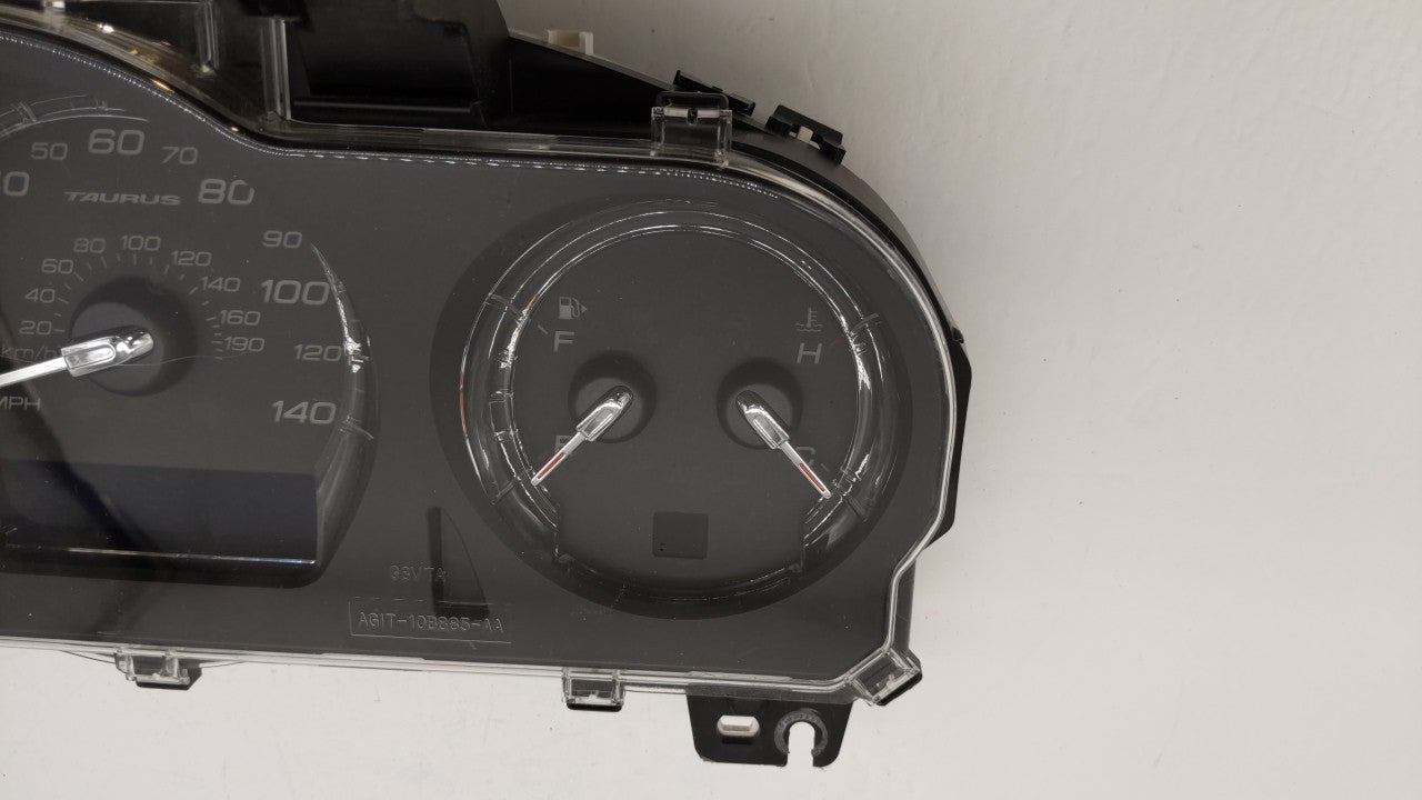 2011-2012 Ford Taurus Instrument Cluster Speedometer Gauges P/N:BG1T-10849-EF Fits 2011 2012 OEM Used Auto Parts - Oemusedautoparts1.com