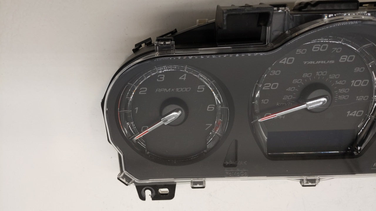 2011-2012 Ford Taurus Instrument Cluster Speedometer Gauges P/N:BG1T-10849-EF Fits 2011 2012 OEM Used Auto Parts - Oemusedautoparts1.com