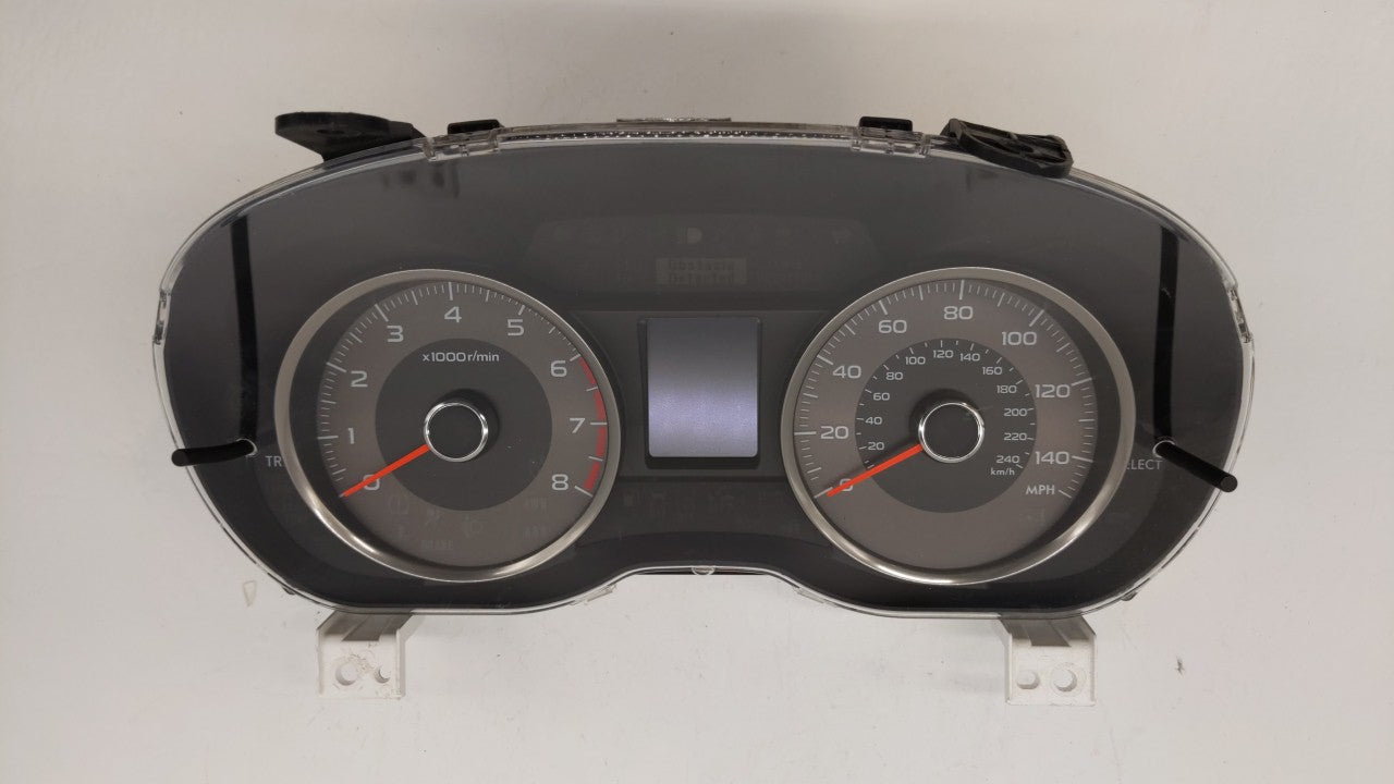 2015 Subaru Forester Instrument Cluster Speedometer Gauges P/N:8504SG120 Fits OEM Used Auto Parts - Oemusedautoparts1.com