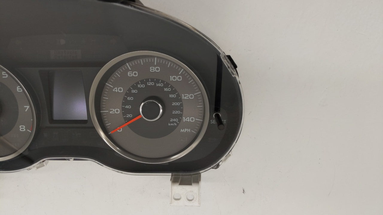 2015 Subaru Forester Instrument Cluster Speedometer Gauges P/N:8504SG120 Fits OEM Used Auto Parts - Oemusedautoparts1.com